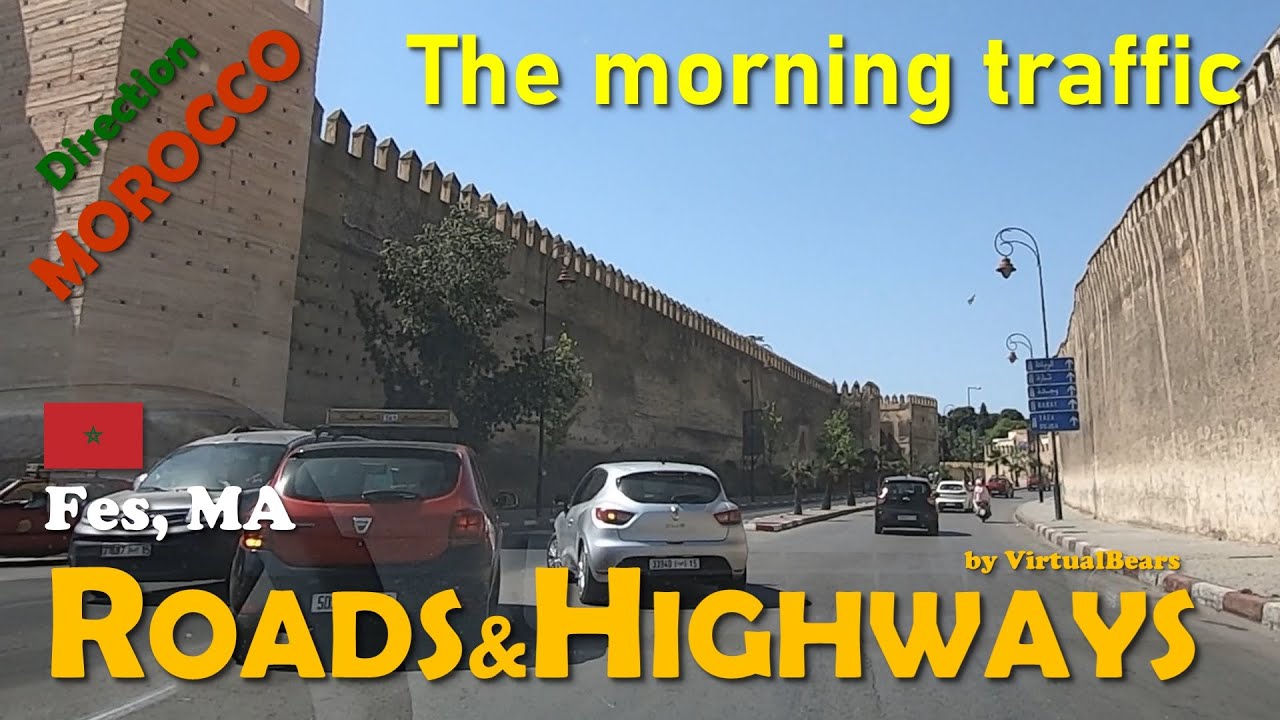 Roads&Highways Morocco '23, TimeLapse Fes, MA, video of the entire route :)