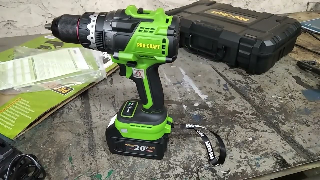 Огляд на новинку Шурупокрут Pro-Craft PA 18Pro BL