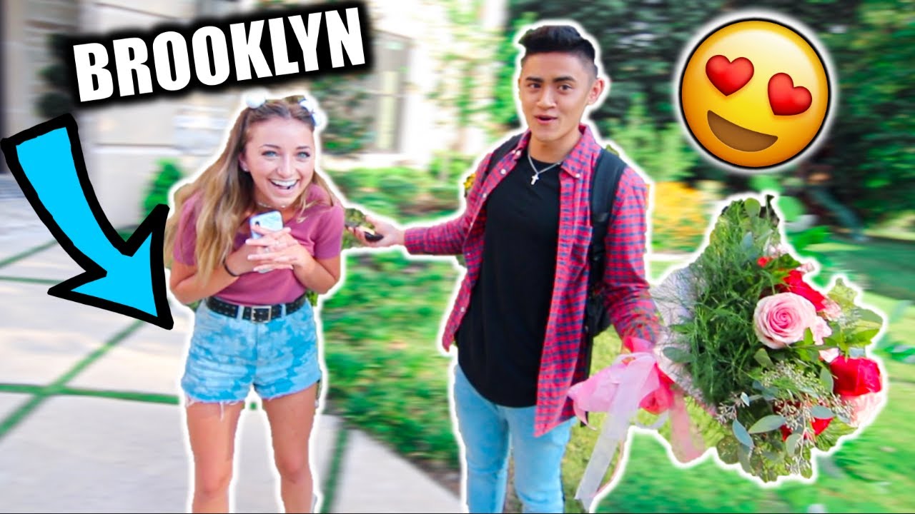 Going on a DATE with my CRUSH... ft. Brooklyn & Bailey