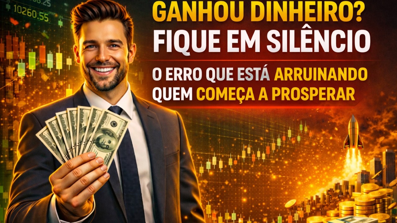 “GANHOU DINHEIRO? FIQUE EM SILÊNCIO — O ERRO QUE ESTÁ ARRUINANDO QUEM COMEÇA A PROSPERAR”