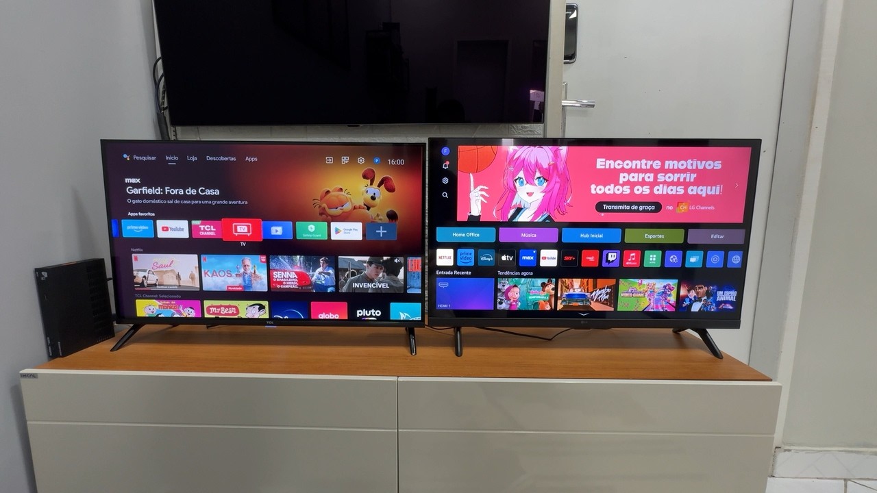TCL S5400AF vs LG LR600: Qual é a Melhor TV de 32? Comparativo Completo!
