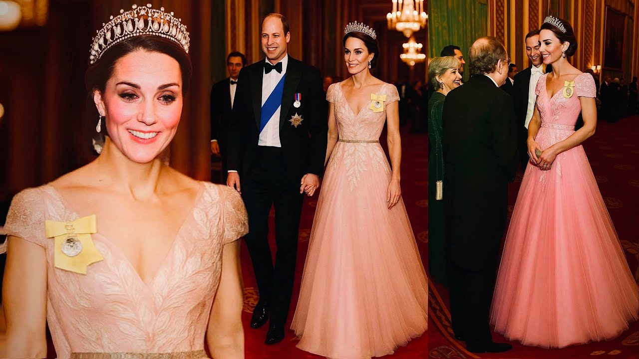 Catherine Steals William's Eyes In Most Lavish Tiaras and Flawless Outfits At State Banquet!