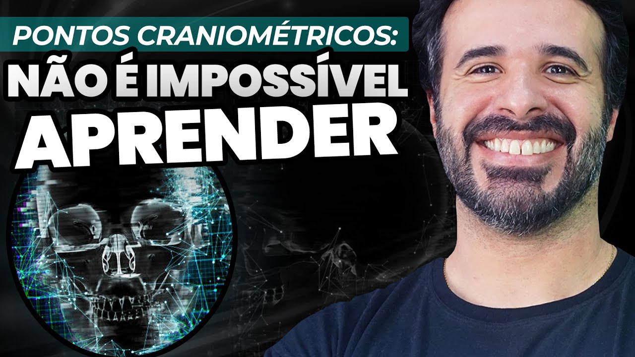 ACREDITE, NÃO É IMPOSSÍVEL APRENDER TODOS OS PONTOS CRANIOMÉTRICOS!