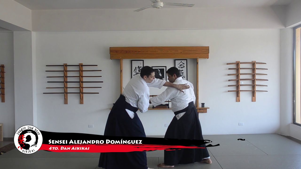 Katatetori gyaku hanmi Shihonage Ura