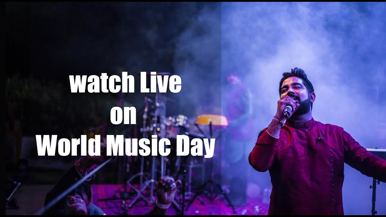 Bhumik Shah Live | #WorldMusicDay | Happy World Music Day | 21 June 2018