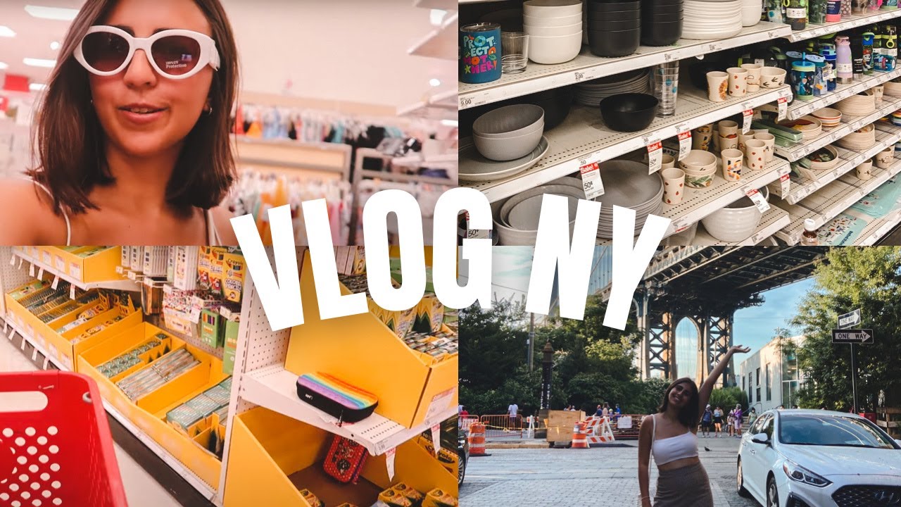 Um DIA COMIGO em NOVA YORK ✨ COMPRINHAS (muitas, rs) e PASSEIO no BROOKLYN | VLOG