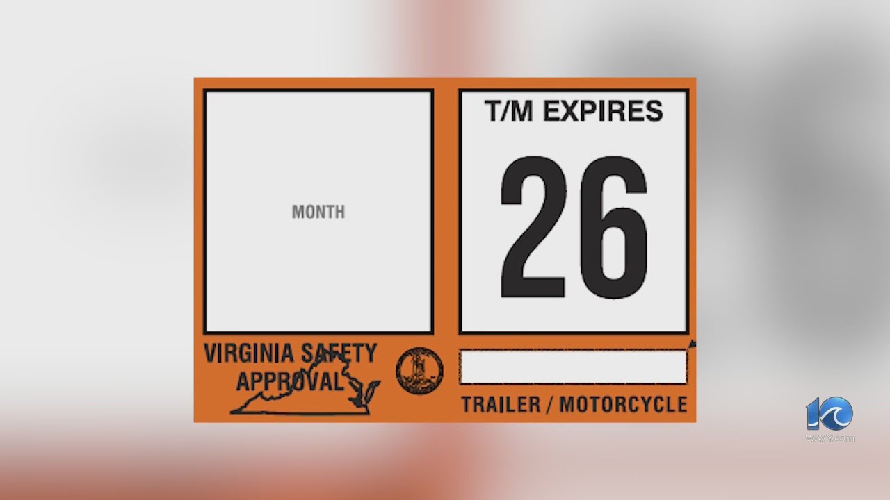 Virginia State Police releases new inspection stickers for 2026