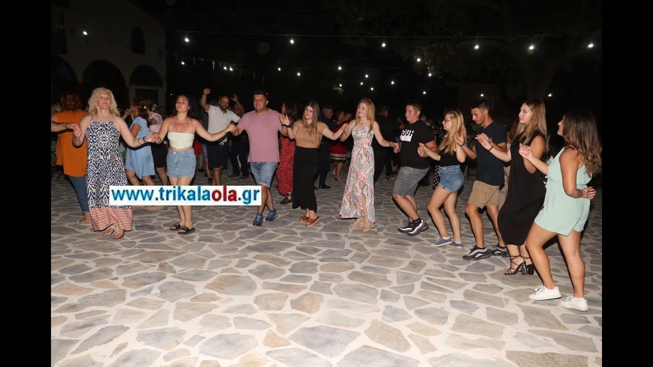 Τρίκαλα Πανηγύρι Ρίζωμα Αγίας Παρασκευής κλαρίνα γλέντι χορός διασκέδαση  μέρος 1ο Τρίτη 25-7-2023