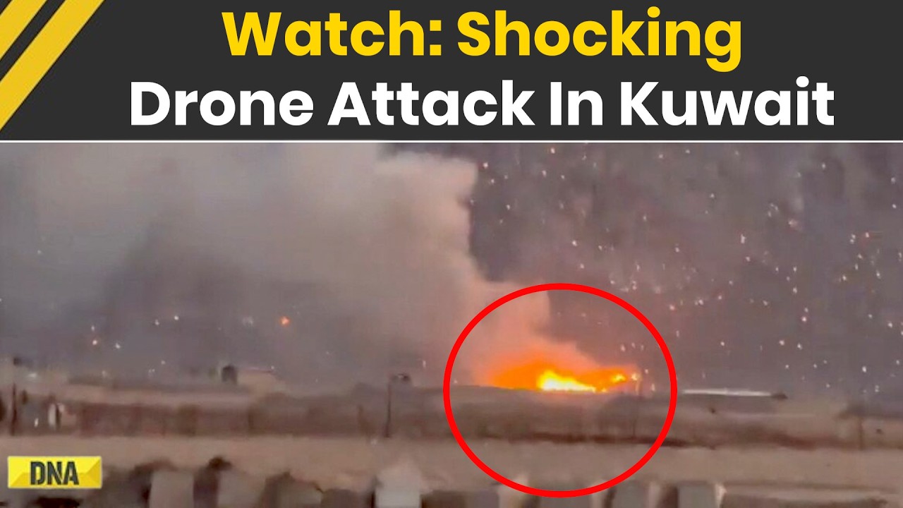 Israel Iran News: Kuwait On Fire! Shocking Drone Attack Hits Mina Al-Ahmadi Refinery