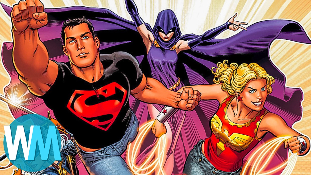Top 10 AWESOME Spin Off Superhero Teams