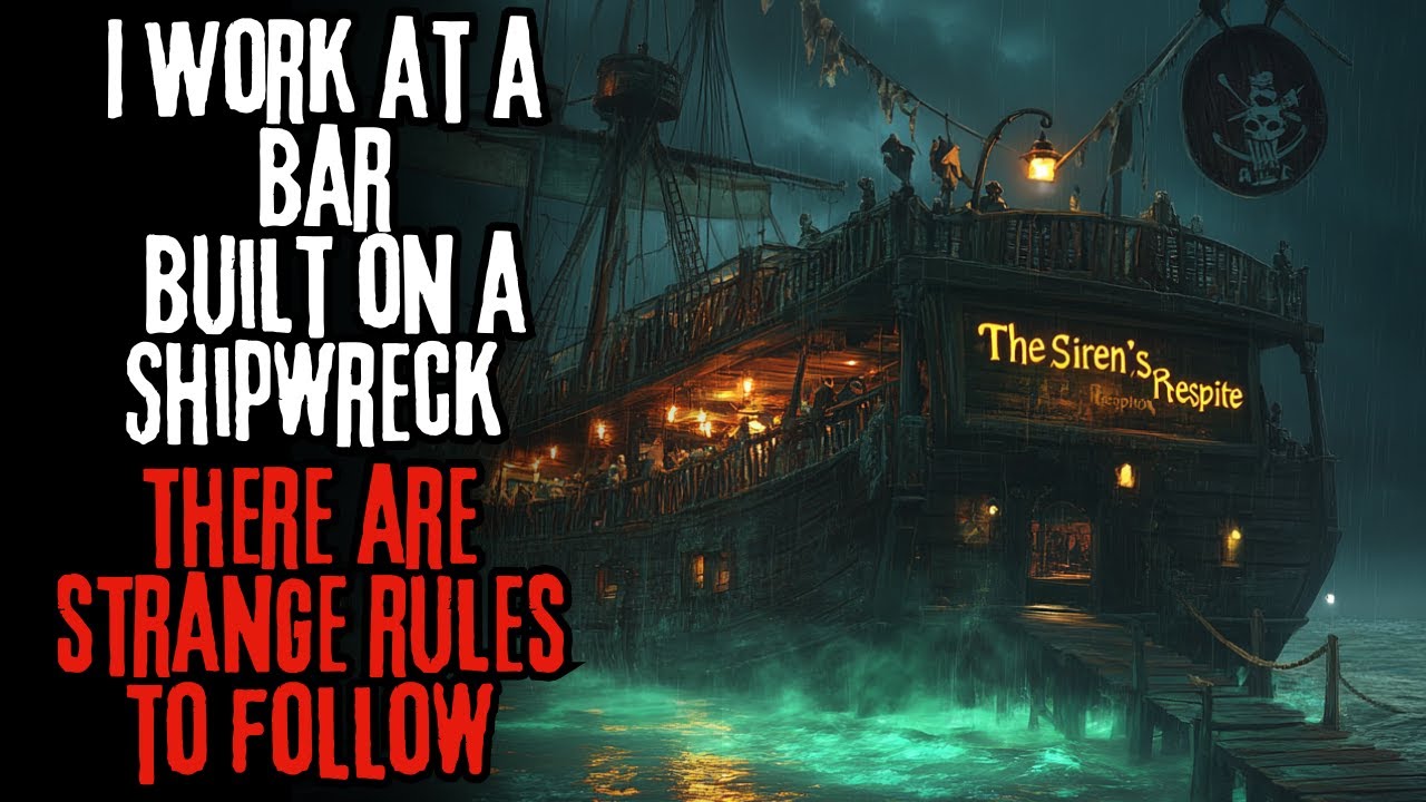 I Work At A Bar Built On A Ship Wreck For Dead Pirates... 