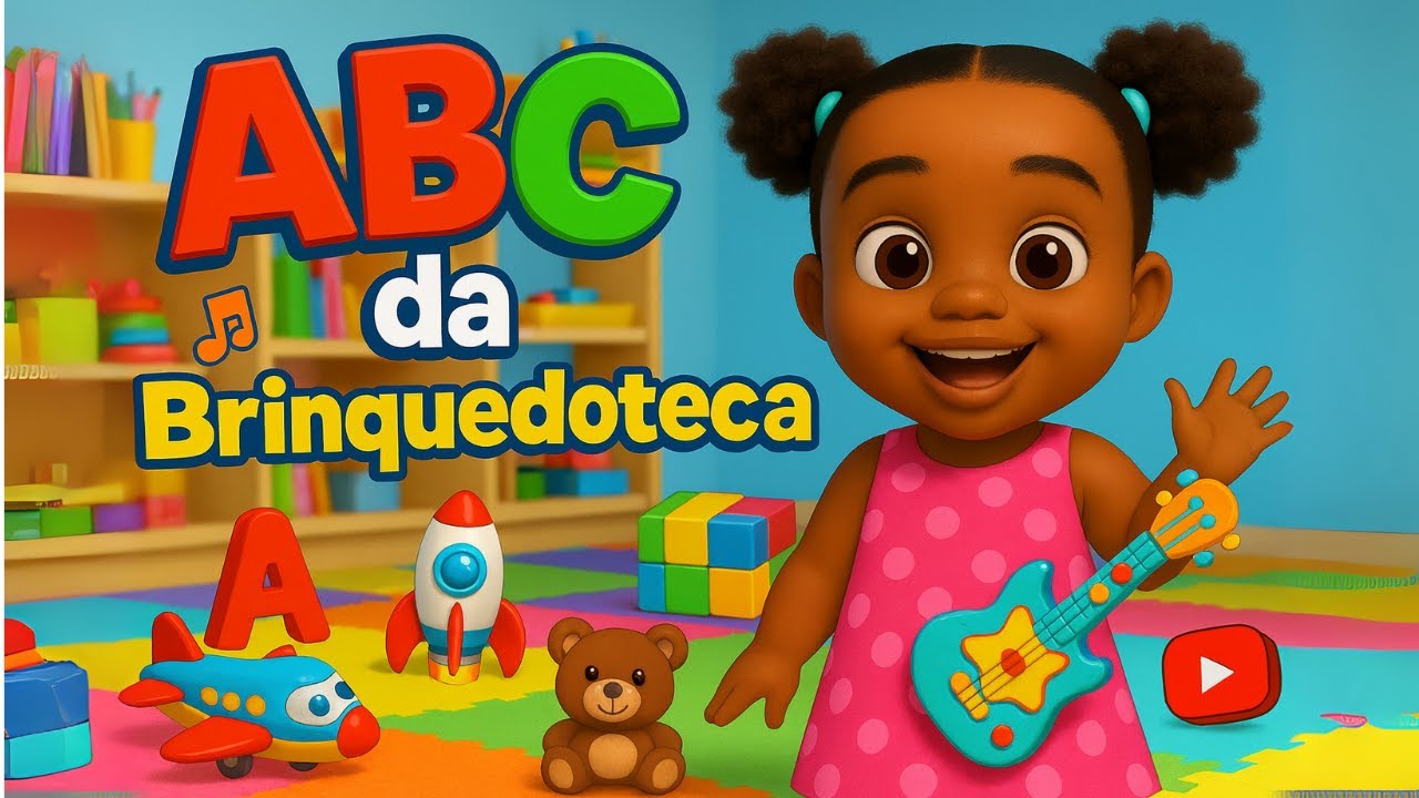 ABC da Brinquedoteca da Sophia - Cante, Brinque e Aprenda as Letras do Alfabeto