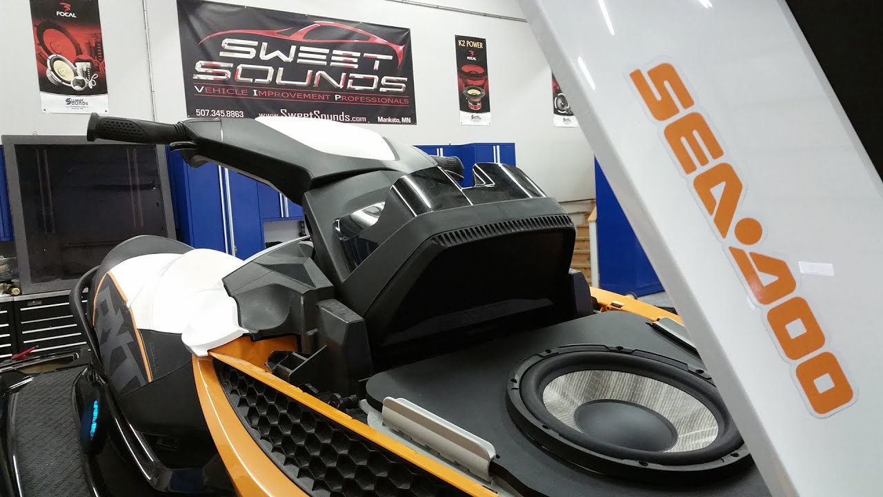 SeaDoo PWC Marine Stereo System