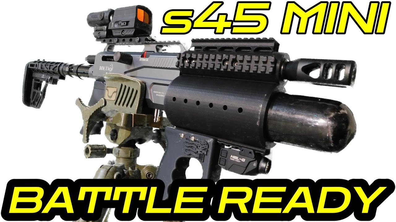 ( S45 MINI ) INSANE NEW 45 Caliber Air Pistol Thats READY FOR ANYTHING 2023