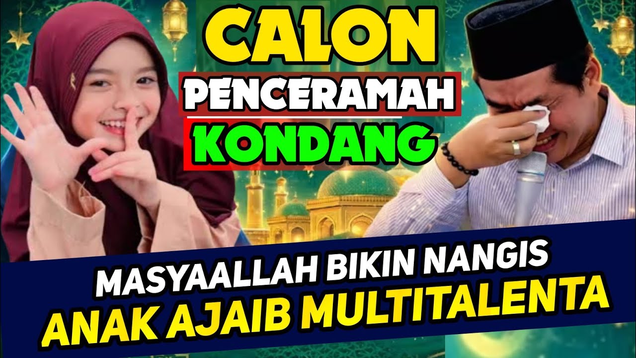 MASYAALLAH..!!! CANTIK PINTER CERAMAH BIKIN NANGIS ABAH ANZA 