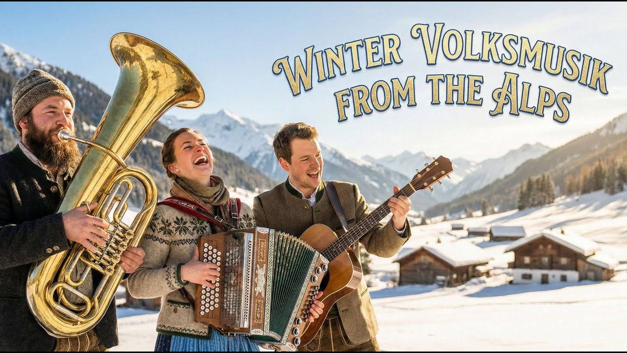 🎷❄️ Winter Volksmusik from the Alps — German Folk & Schlager Long Playlist 🎵