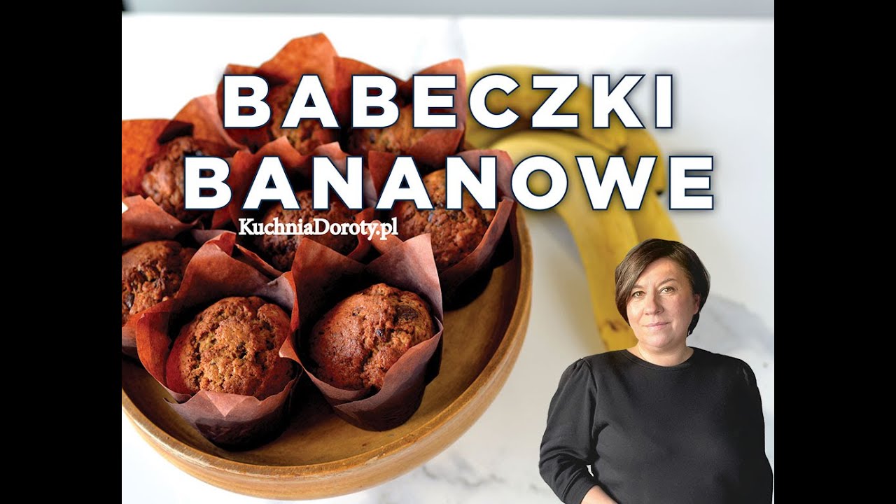 Pyszne Babeczki Bananowe - drugie śniadanie do szkoły lub pracy