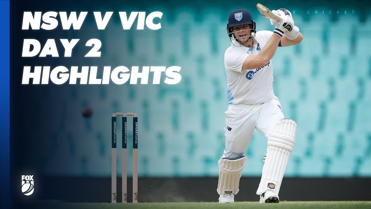Smith plays lone hand as Vics rip through NSW! | NSW v Victoria Day 2 Highlights | Sheffield Shield