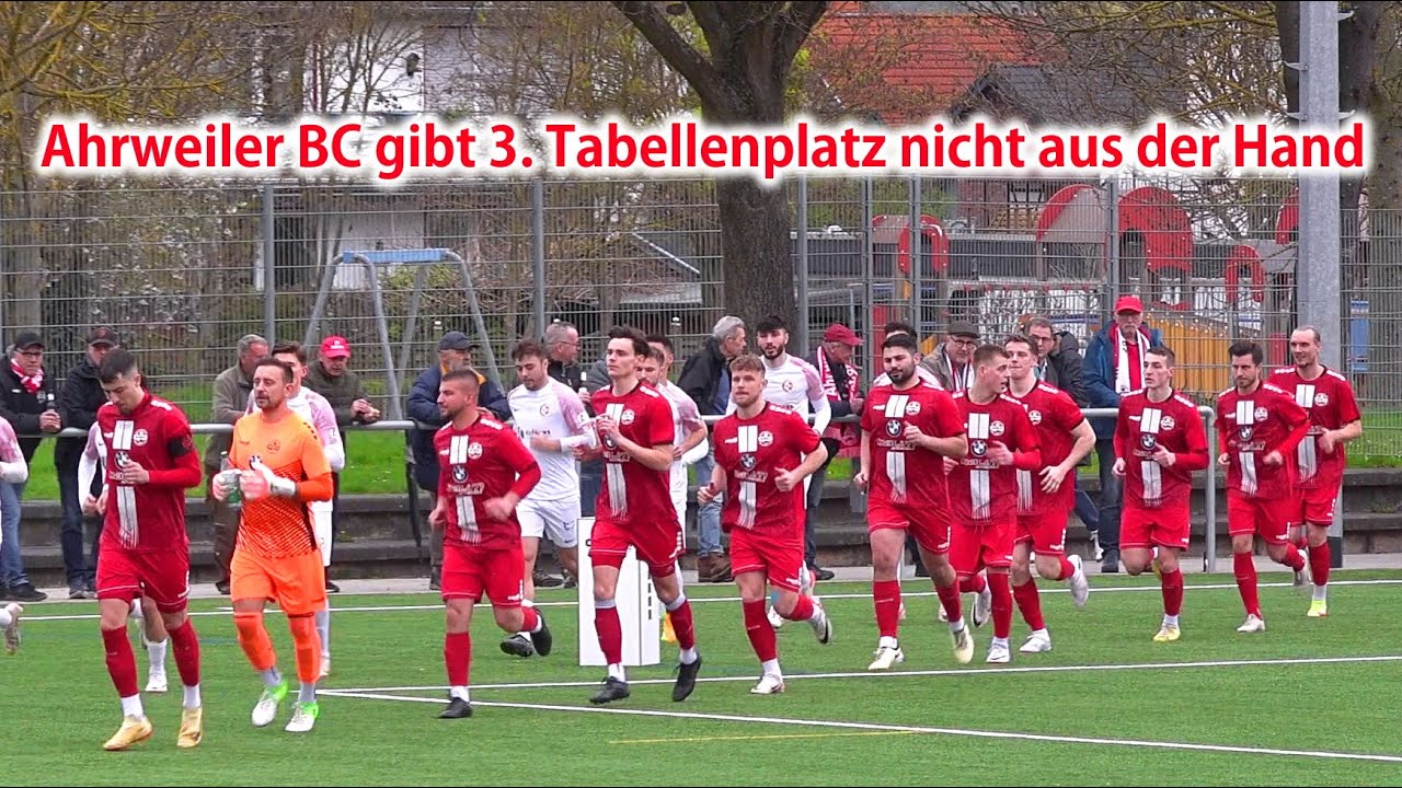 Ahrweiler BC | 26. Spieltag gegen SV Rot-Weiß Wittlich | 30.03.2024