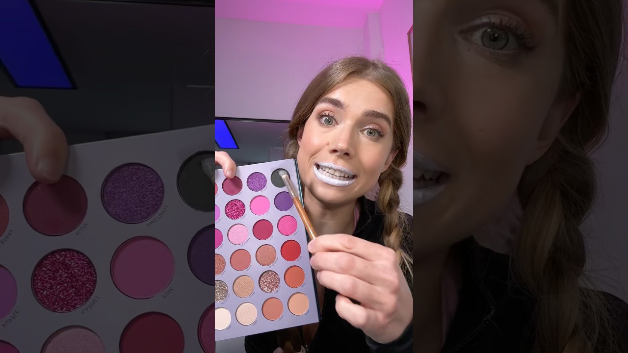 Schnellster Halloween Make-Up Look 👻 Wie krass ist das mit dem Wei&szlig;? #makeup