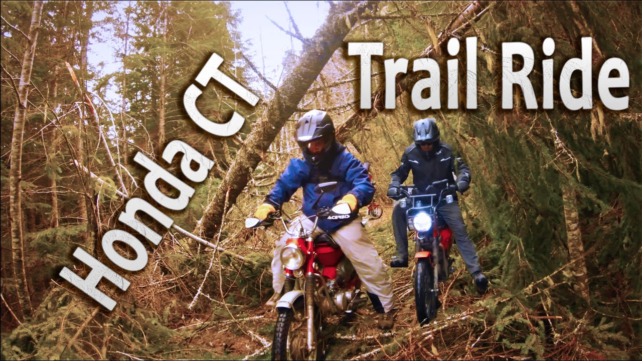Blazing Trails in Olympic NF | Honda CT90/110/125