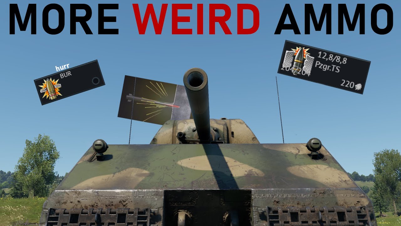 MORE WEIRD and RARE Ammo in War Thunder!