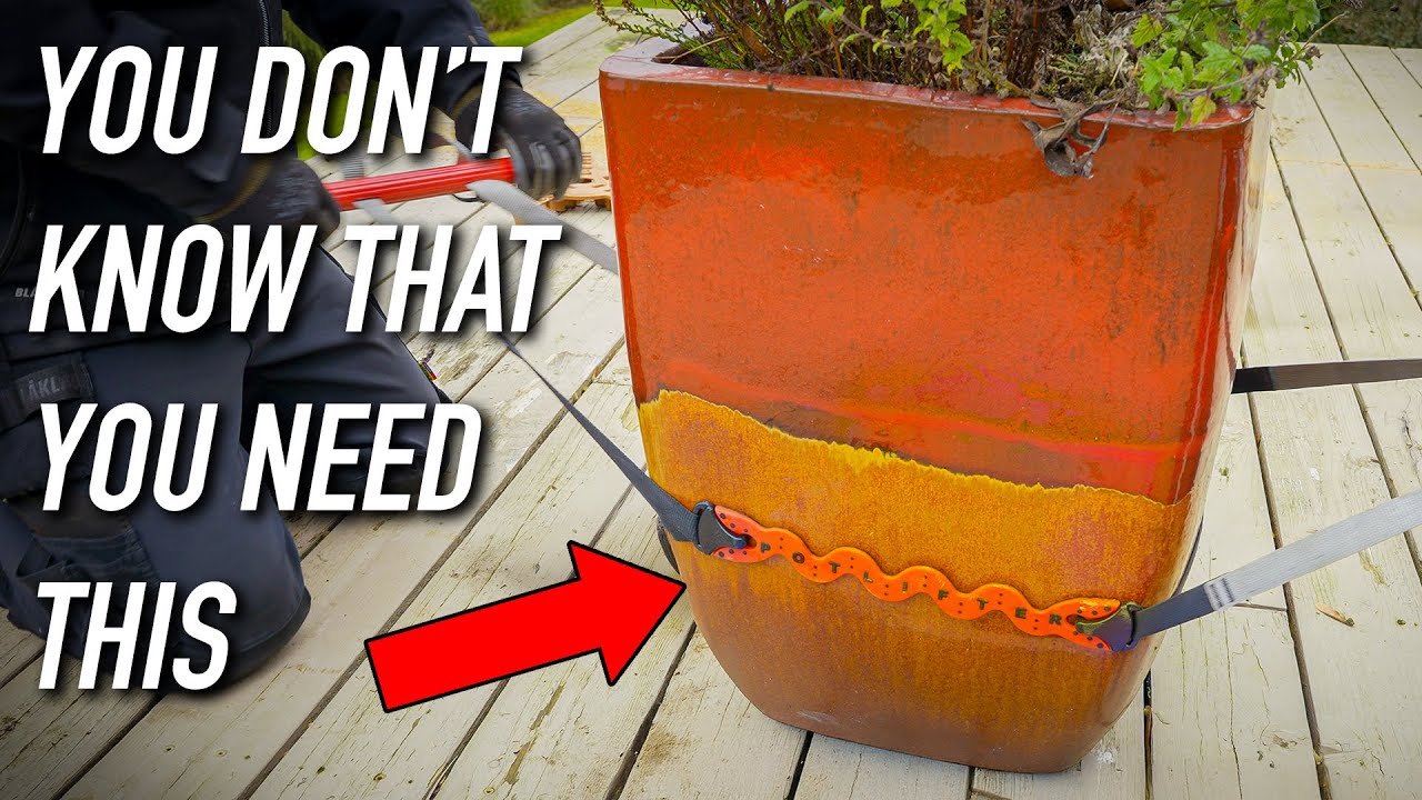 Moving Heavy Garden Pots Just Got 10x EASIER With This Tool