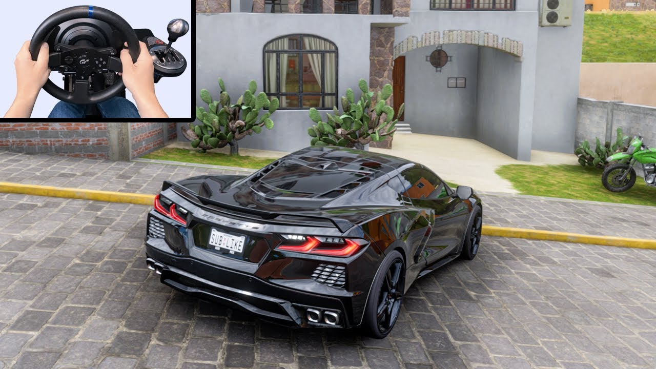 Chevrolet C8 Corvette Stingray - Forza Horizon 5 (Steering Wheel + Shifter) Gameplay