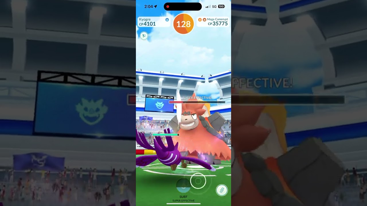 Pokémon Go - Mega Raid - Mega Camelrupt