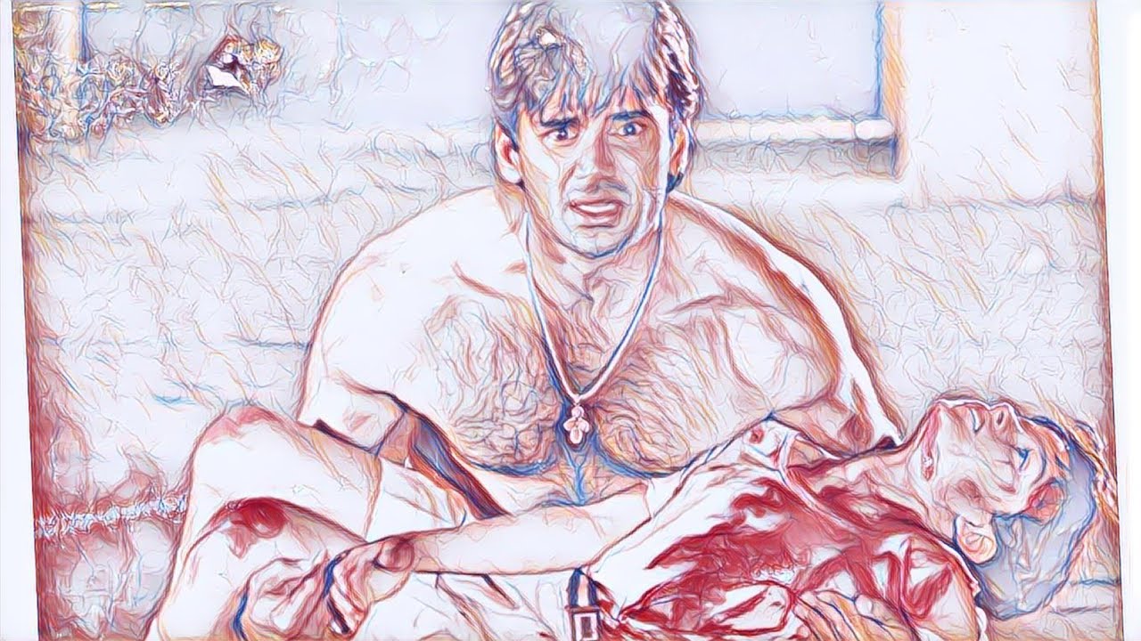 रुला देने वाला सीन  खून से_ लतपत_ छोटे _भाई_ ने तोड़ा_ बड़े _भाई_ के_ बाहों मे दम! 