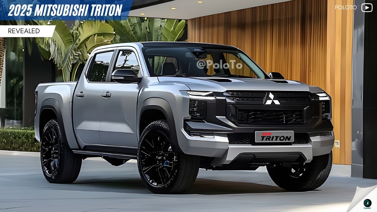 Представлен Mitsubishi Triton 2025 года — лучше, чем Hilux и Ford Ranger?