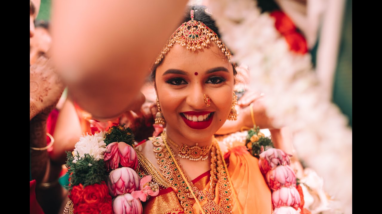 Experience the Beauty of a Tamil Brahmin Wedding: Ram and Shruthi's Love Story | Raj Photography