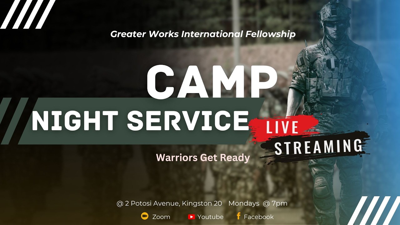 CAMP NIGHT SERVICE - WE DO NOT OWN THE RIGHTS TO THE SONGS PLAYED