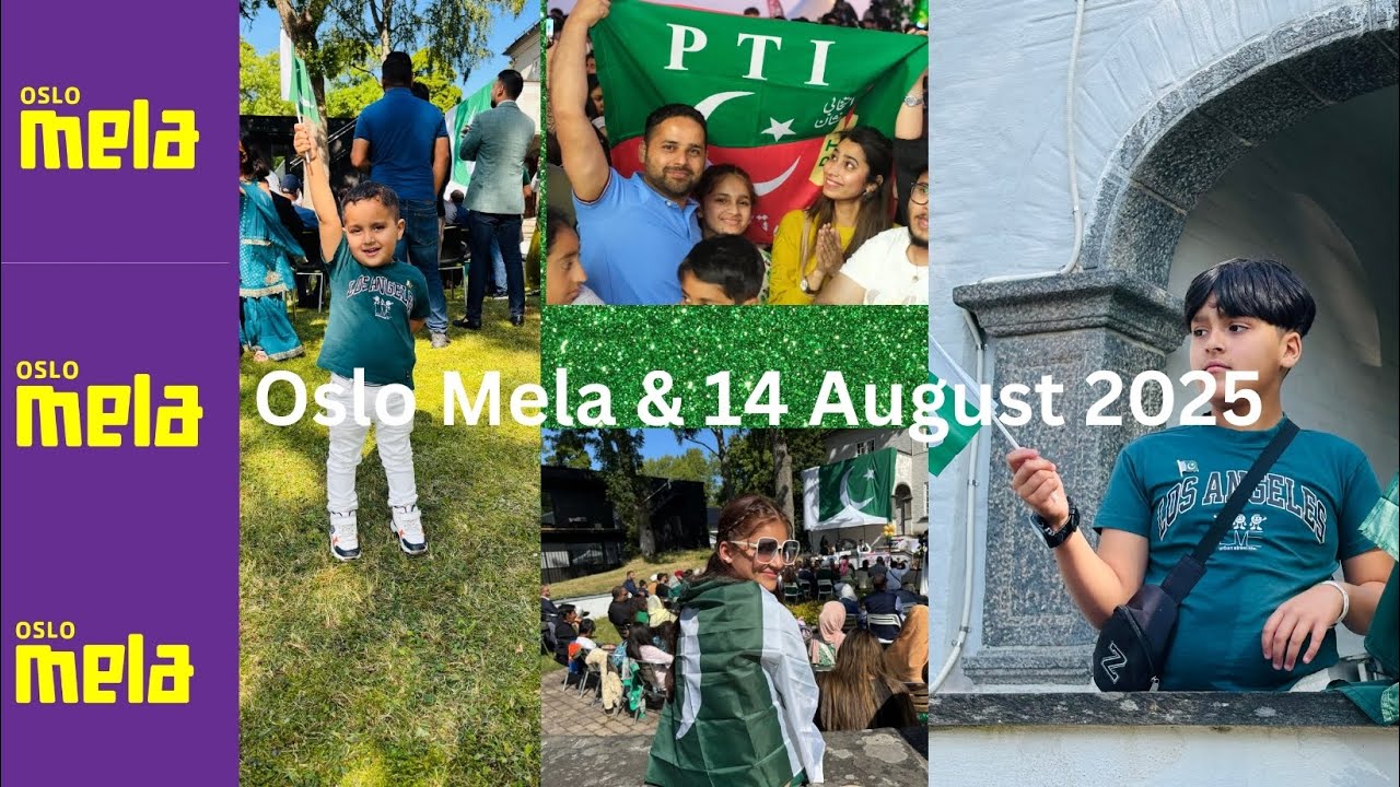 Oslo Mela 2025 + 14th August Celebration in Oslo, Norway | Pakistan Embassy Oslo