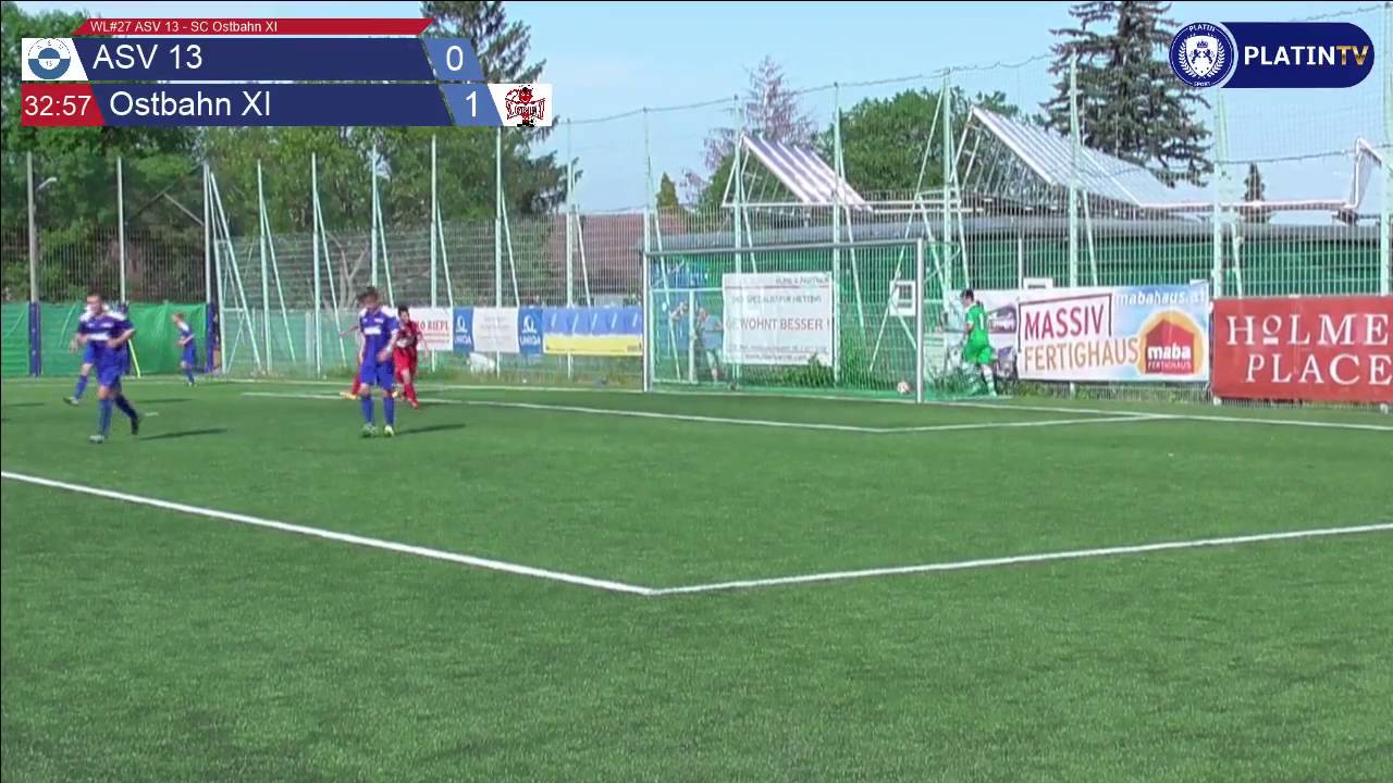 WL#27 ASV 13 - SC Ostbahn XI  - Highlight  (1. Halbzeit / 32:59) am 28.05.2016 17:34