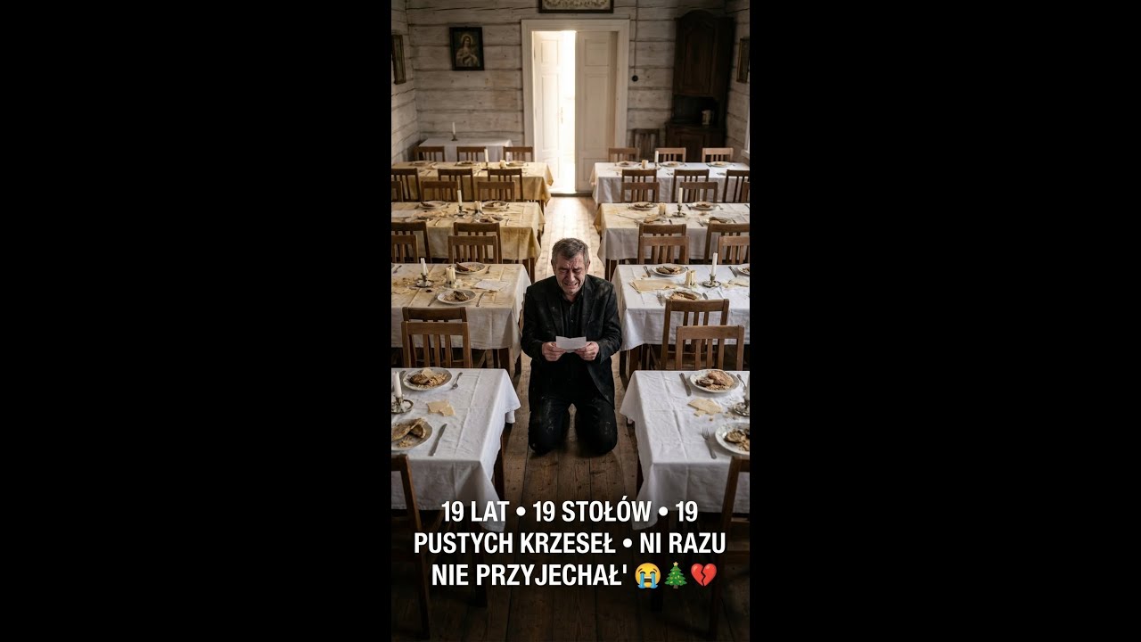 😱 19 Lat Bez Odwiedzin. Po Śmierci Matki Zobaczyli 19 Stołów… 😭🎄
