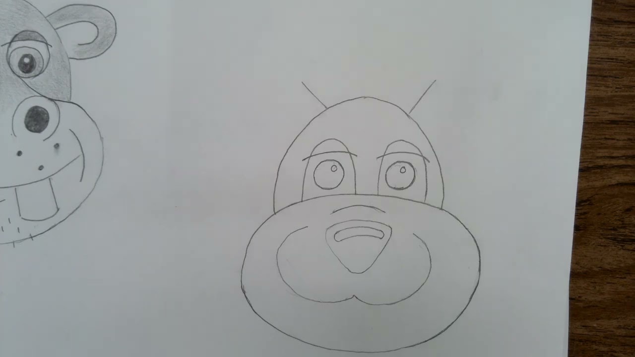 Video 3 Oval Cartoon Face (Puppy Dog)