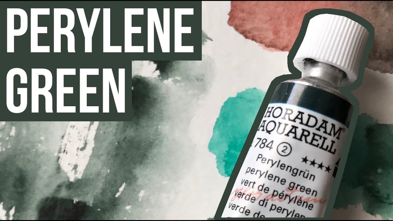 Perylene Green - Schmincke Horadam Watercolors | The Paint Show 34