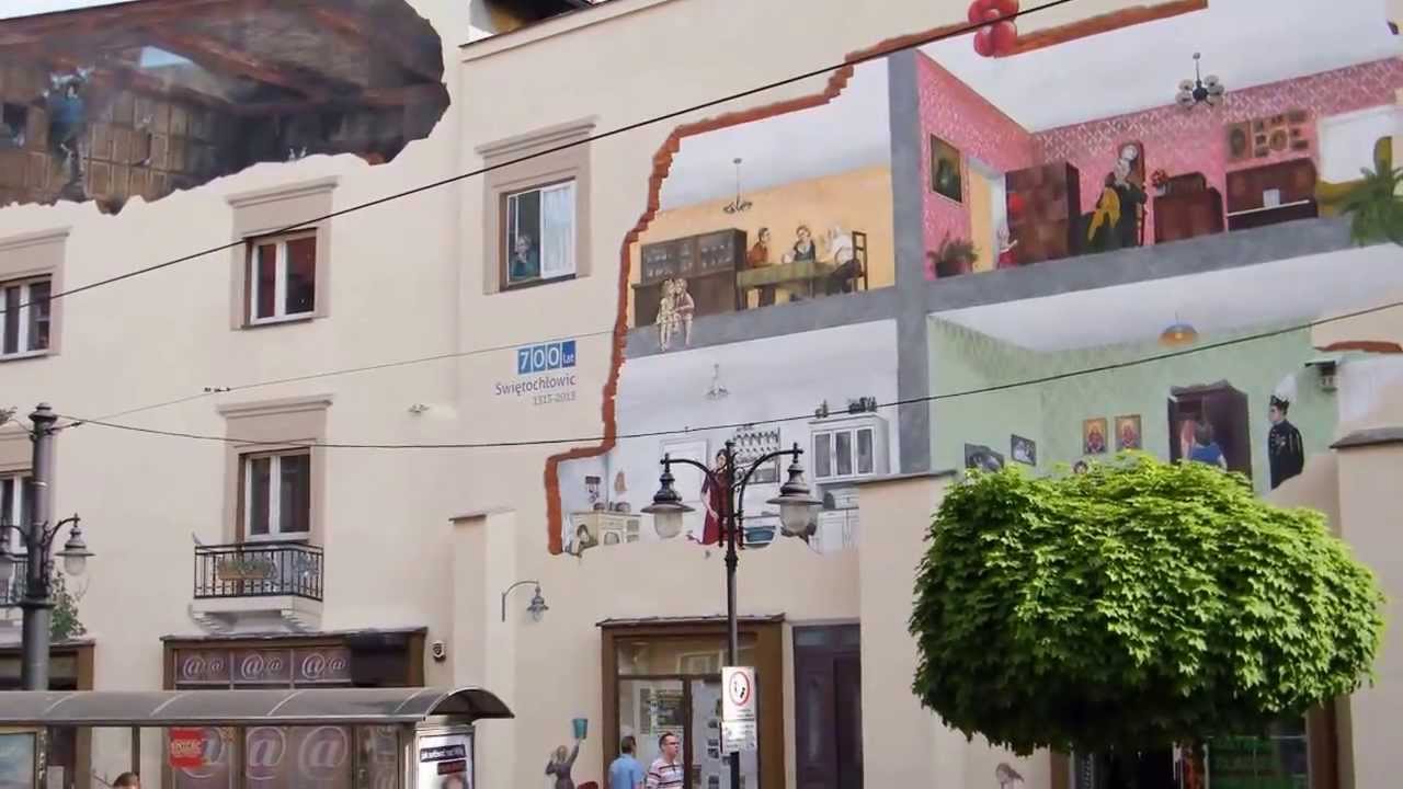 Mural - artystyczne malowanie ścian w Świętochłowicach