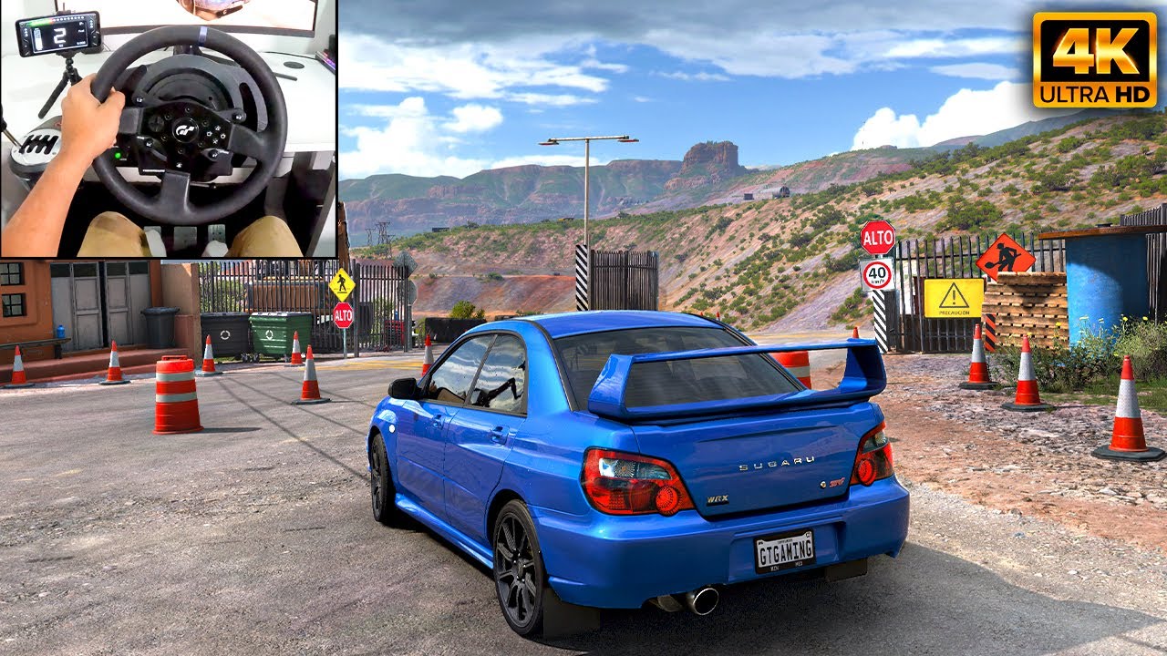 2004 Subaru WRX STI | Forza Horizon 5 | Thrustmaster T300RS gameplay