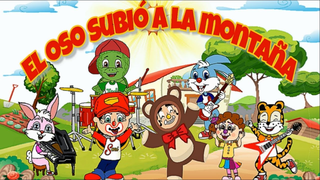El oso subió a la montaña