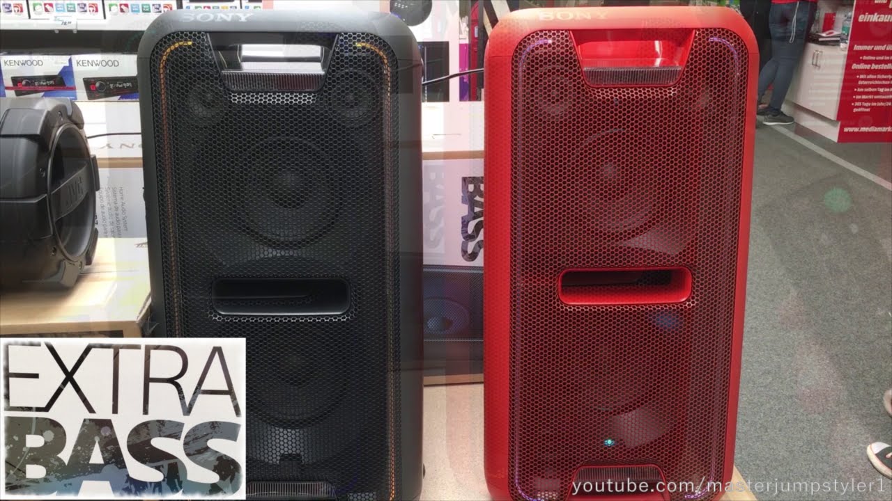 Sony GTK-XB7 // Sound test // Max. Volume