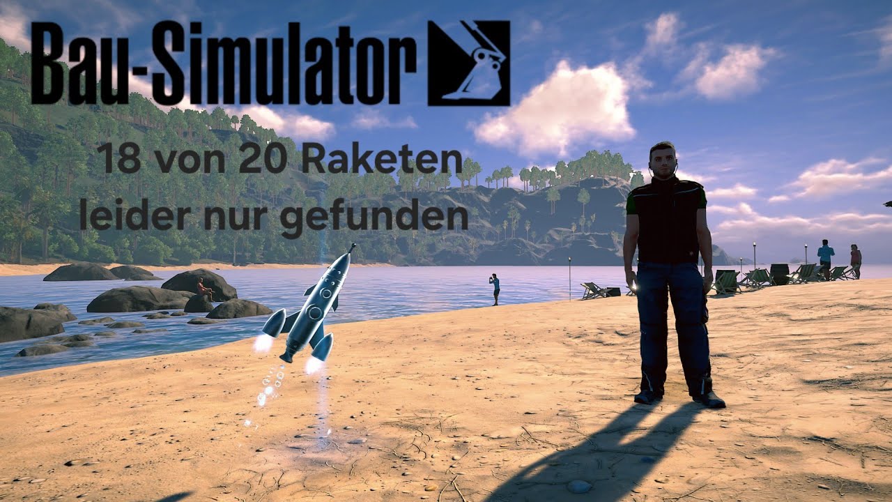 Bau Simulator #77| Alle 20 Raketen Sammelobjekte vom Spaceport DLC sammeln