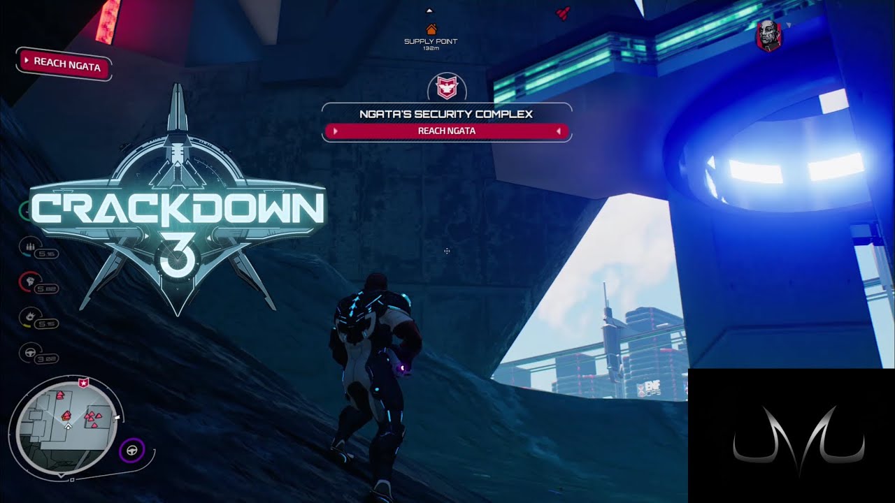 Ngata&rsquo;s Security Complex Boss Battle Crackdown 3 - TrueDarkMajin