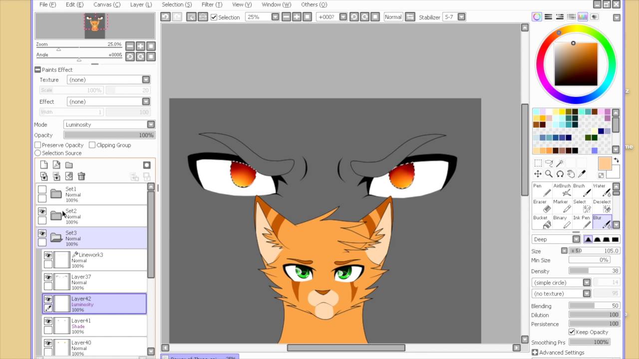 Power of Three-Speedpaint (100 subscribers!)