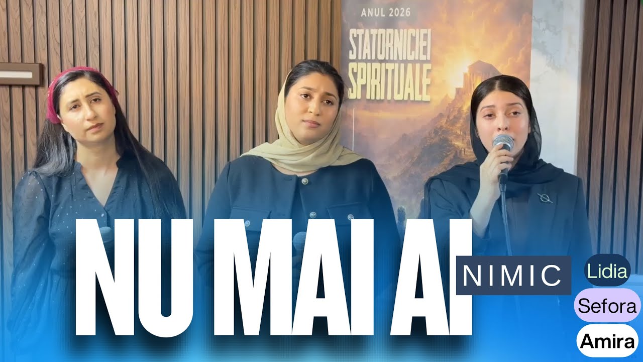 Muzică creștină - Nu mai ai nimic \Amira din Barbulesti - Lidia și SEFORA [ Live audio Session]