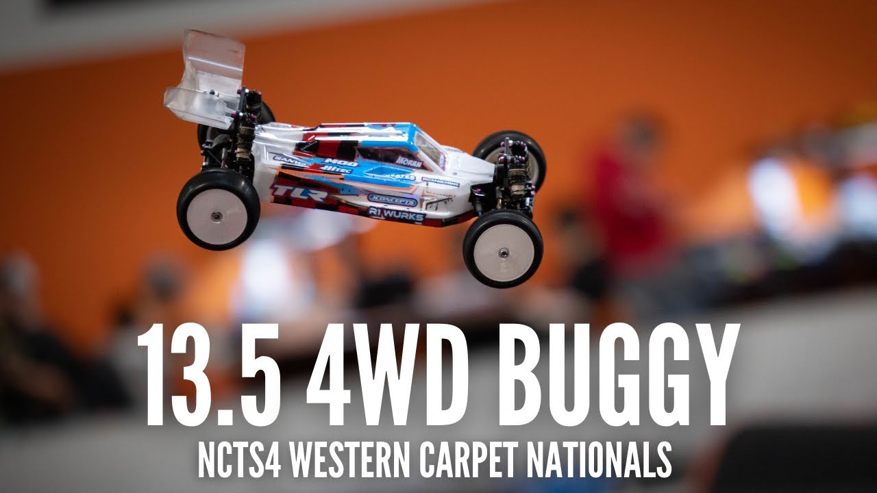 13.5 4wd Buggy Triple A-Mains: NCTS4 Western Carpet Nationals
