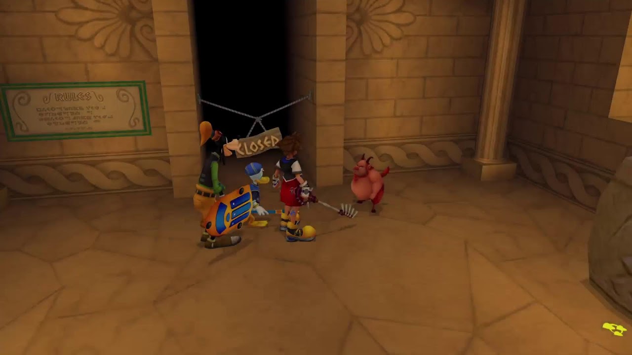 Kingdom hearts 1 Final Mix continuing the lv1 Challenge