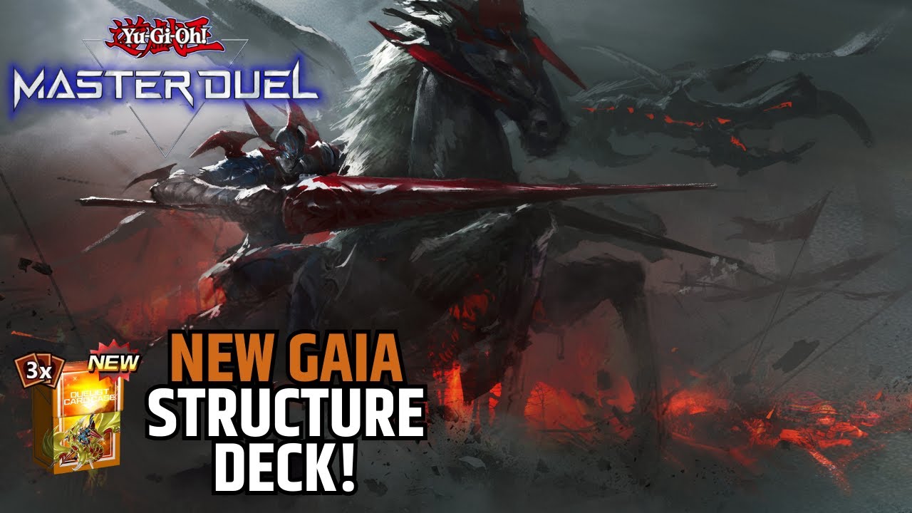 NEW STRUCTURE DECK: OTK POTENTIAL! - GAIA DECK PROFILE + COMBO TUTORIAL [YU-GI-OH! MASTER DUEL]