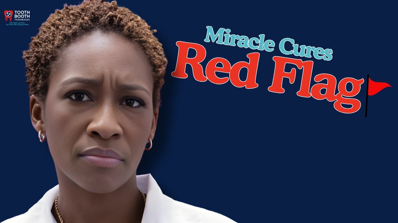 If Someone Promises a “Miracle Cure”… That’s Your Red Flag